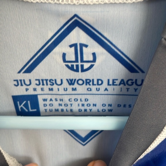 Jiu Jitsu World League rash guard youth L - Picture 2 of 5